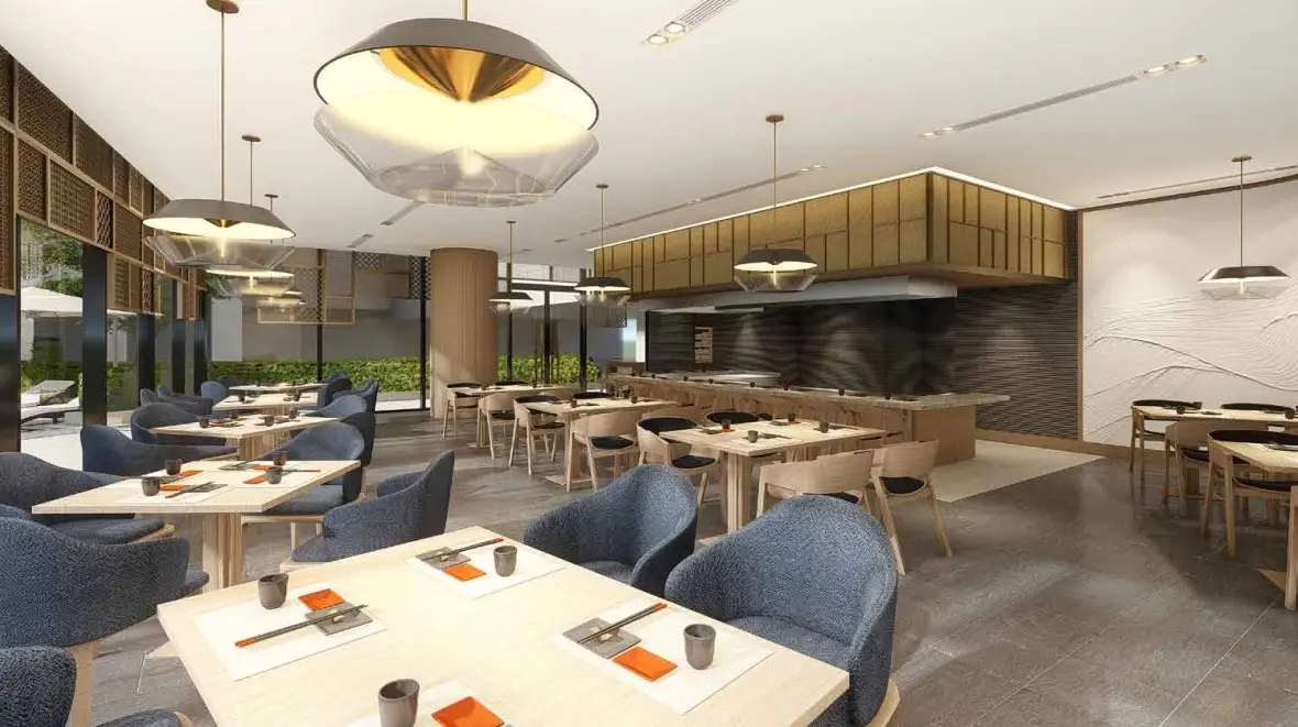 Asian speciality restaurant, The Leela Bhartiya City, Bangalore, Karnataka