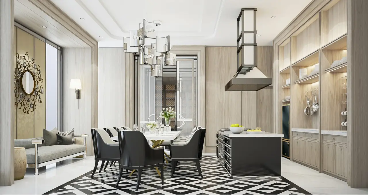 Private residence kitchen